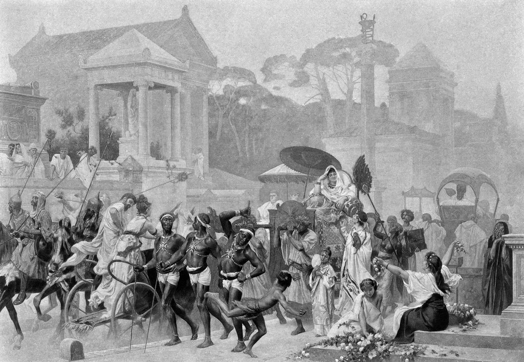 La Via Appia al tempo di Augusto, 1874